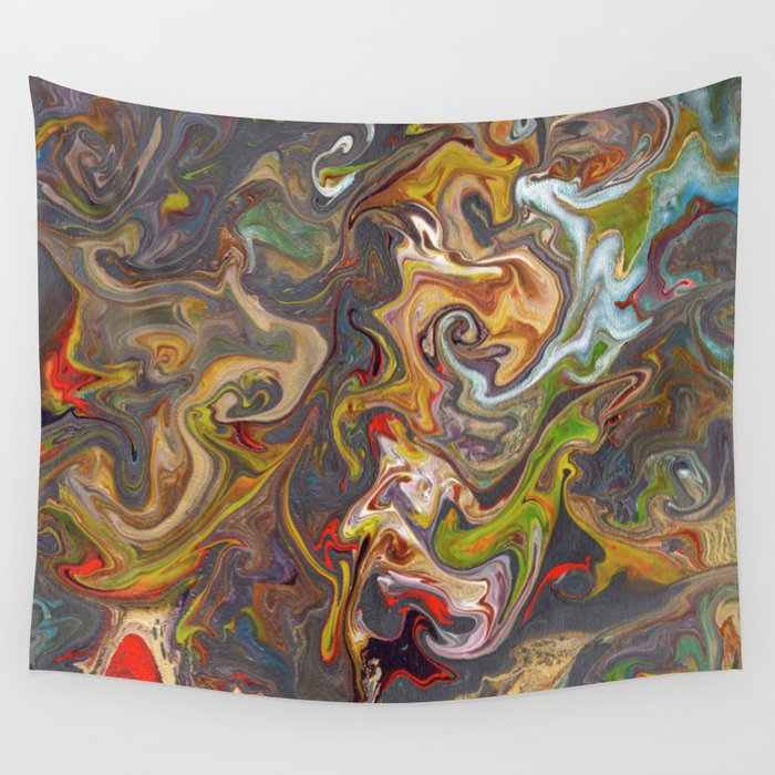 Abstract Oil Painting 26 Wall Tapestry By Mchenry95 Society6