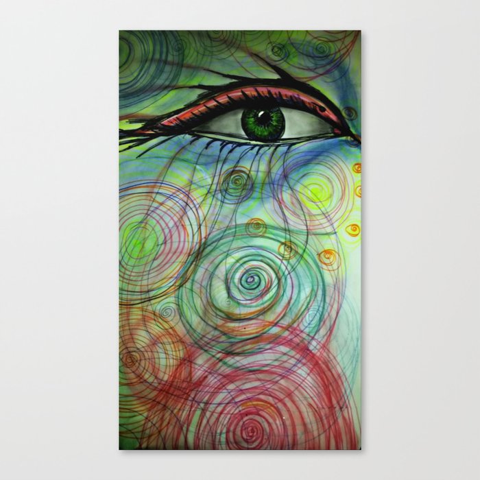Marlin eye Canvas Print