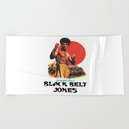 Black Belt Jones Beach Towel