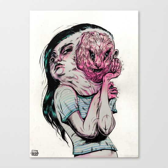 Brain Damage Canvas Print