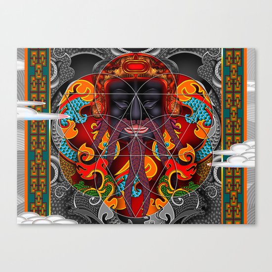 Sacred Geometry Canvas Print