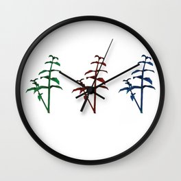 resident evil herbs Wall Clock