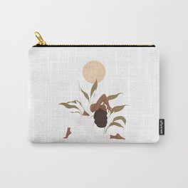 Feel what you need to Feel, and then Let it Go. Carry-All Pouch | Sun, Selfcare, Moon, Poc, Newmoon, Yogaillustration, Positiveenergy, Selflove, Botanical, Rest 
