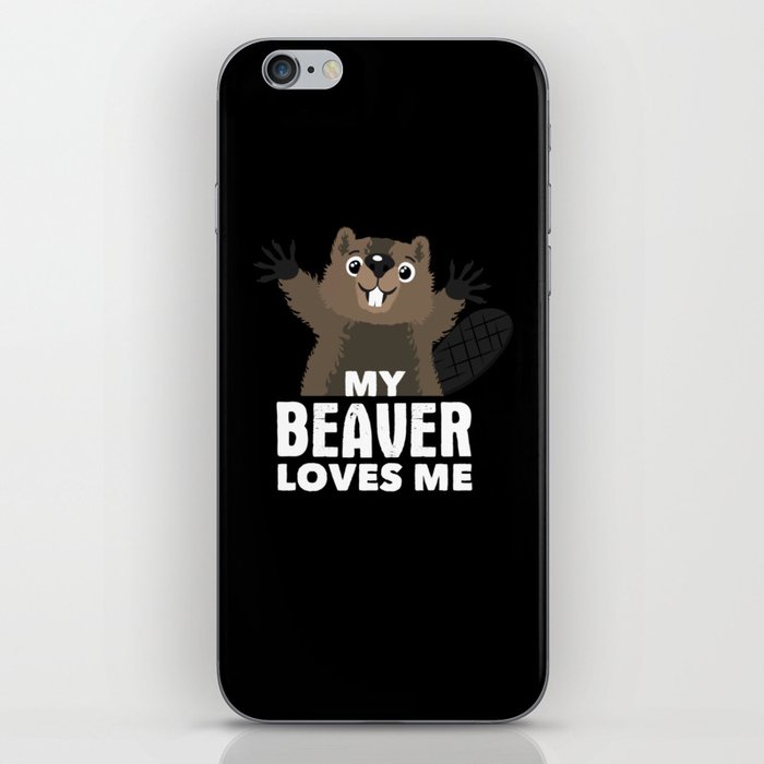 Master Beaver iPhone Skin