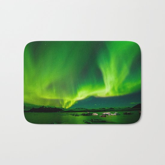 Northern Lights Bath Mat