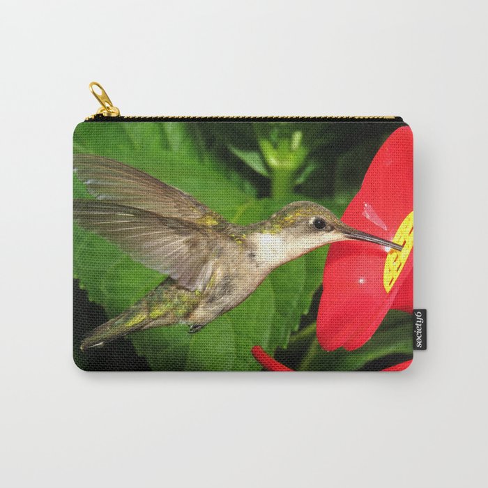 Hovering hummingbird 27 Carry-All Pouch