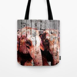 Elephant art Tote Bag