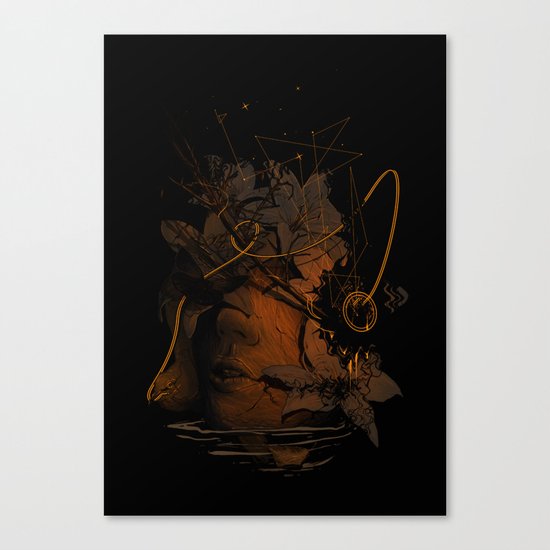 The Lost Track Canvas Print