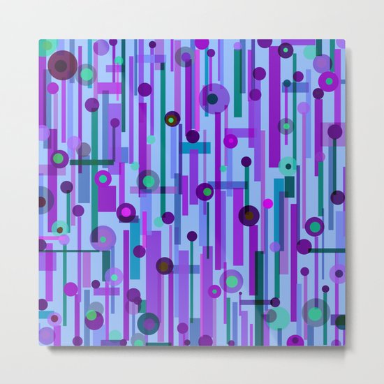 Plink Purple (see also Plink, and Plink Cherry) Metal Print