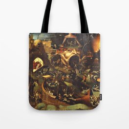 Insight Into Hell By Hieronymus Bosch Tote Bag