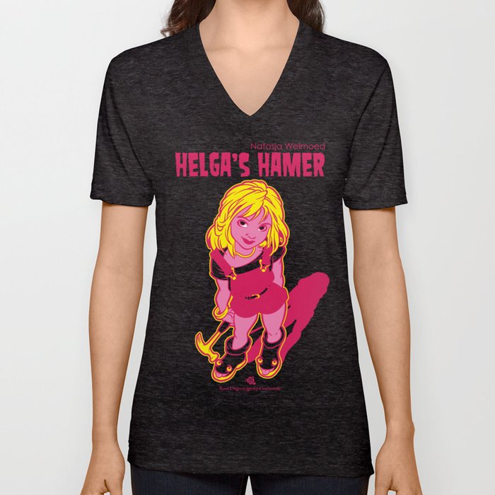 Helga's Hamer V Neck T Shirt