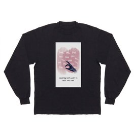 Counting Days Illustration Long Sleeve T Shirt