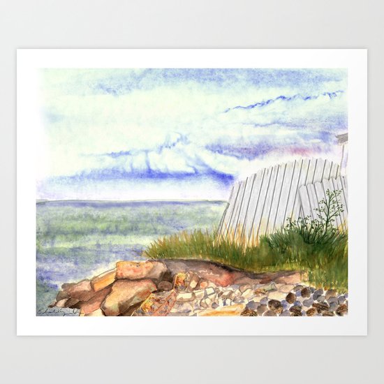 little shore Art Print