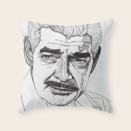Clark Gable Throw Pillow