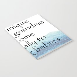 This unique name for grandma will come naturally to babbling babies. Quotes Home Notebook