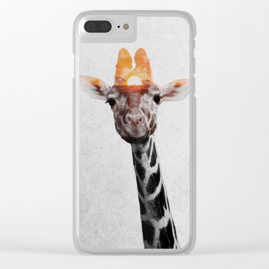 Giraffe Clear iPhone Case