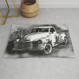 The Chevy Truck Area & Throw Rug