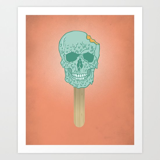 We All Scream Art Print