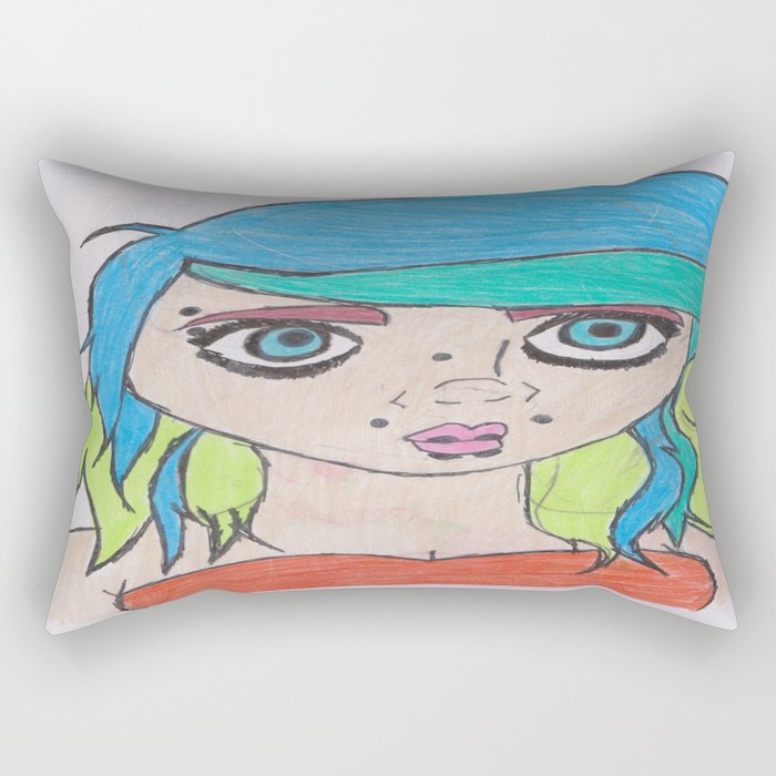 Sea Monster Rectangular Pillow