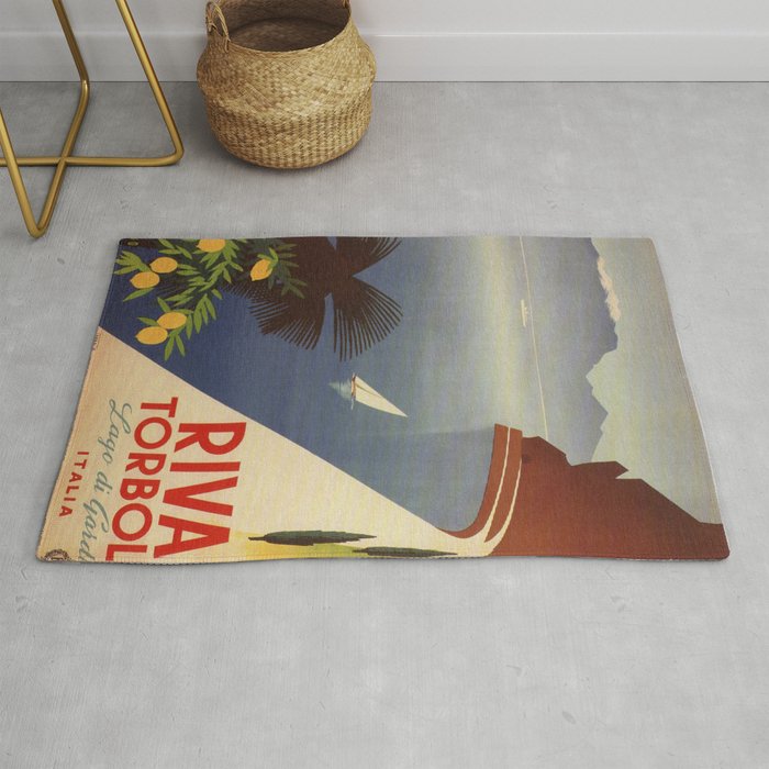 Vintage poster - Riva Torbole Rug