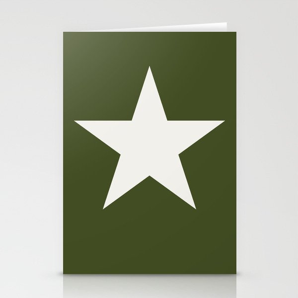 Vintage U.S. Military Star Stationery Cards