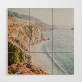 california coast iv / big sur Wood Wall Art