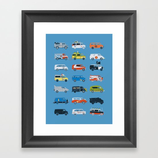 It Would Have Been Cooler as a Van Framed Art Print