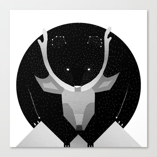 Find the Great Bear Canvas Print