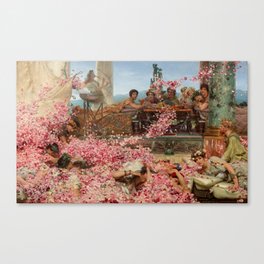 The Roses of Heliogabalus 1888 Canvas Print