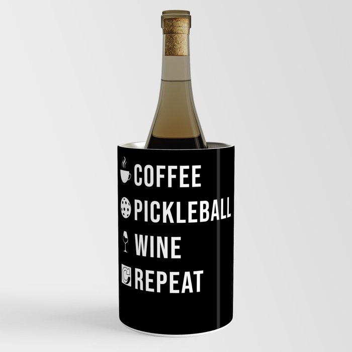Pickleball Gift Pickleball Repeat Wine Chiller