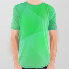 Green Circles All Over Graphic Tee
