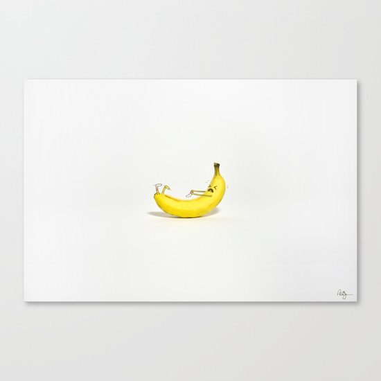 Banana Sock Canvas Print