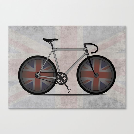 British Cycling is Brilliant Canvas Print