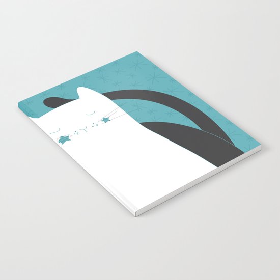 Black White Cats Notebook
