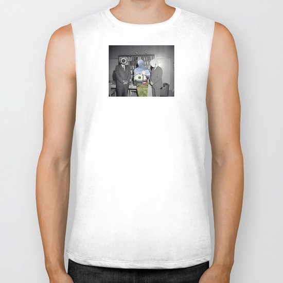 The Project 1 Collage Biker Tank