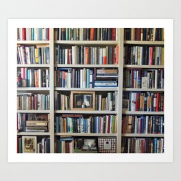 Instant Library Art Print