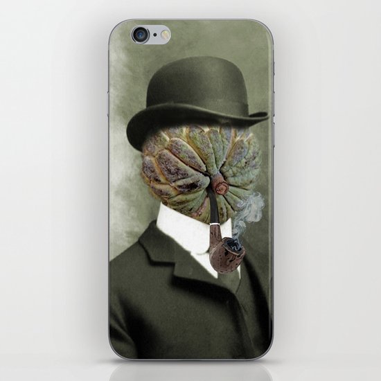 Sir Custard Bowler iPhone & iPod Skin