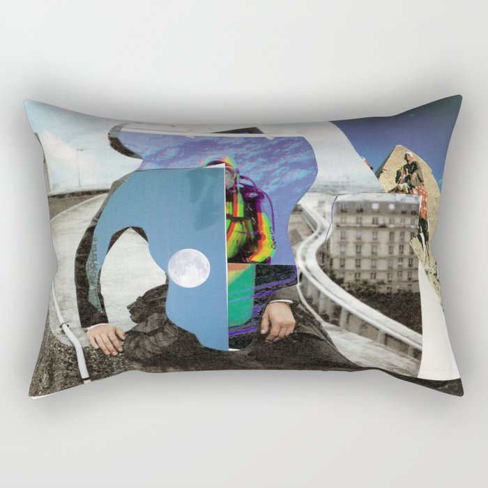 Blue Dream Rectangular Pillow