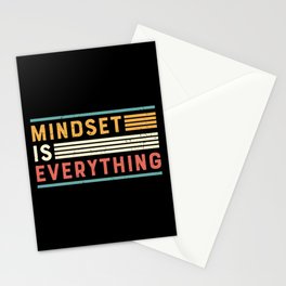 Mindset Is Everything Stationery Card