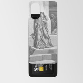 Deborah Praises Jael - Gustave Dore Android Card Case