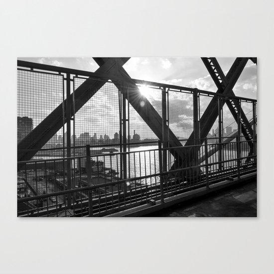 Williamsburg Bridge Canvas Print