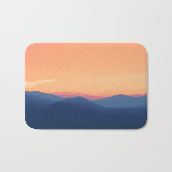 Mountains in Paradise Bath Mat