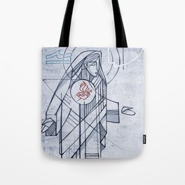 Mary Immaculate Heart Tote Bag
