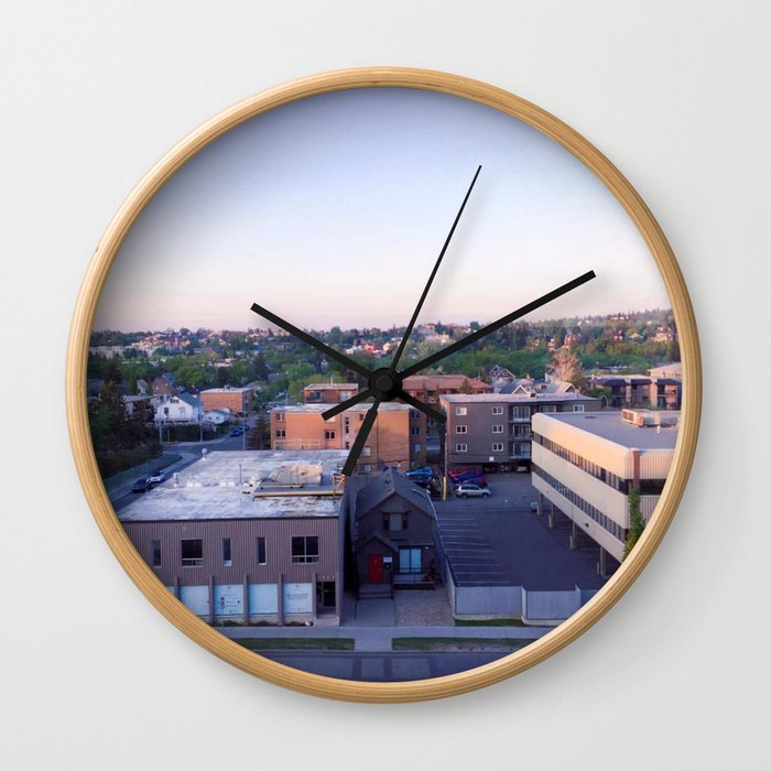 Through the Looking Glass Wall Clock