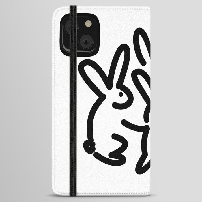 Dance bunnies iPhone Wallet Case