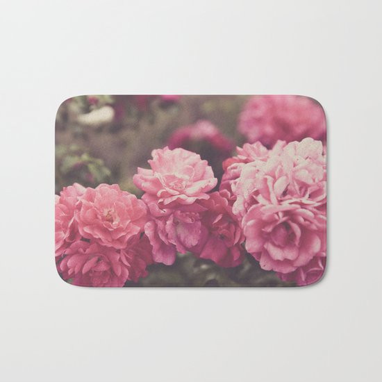 Vintage Florals Bath Mat