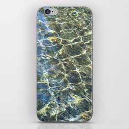 Shimmering Summer Ocean Water Ripples  iPhone Skin