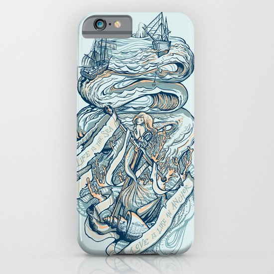 Life & Love at Sea iPhone & iPod Case