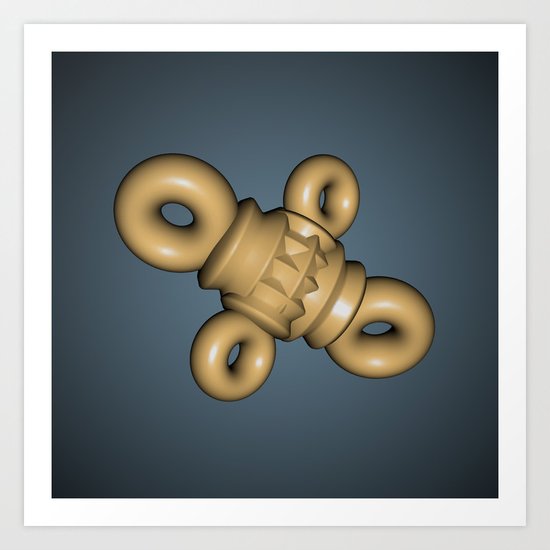 Enzyme Art Print