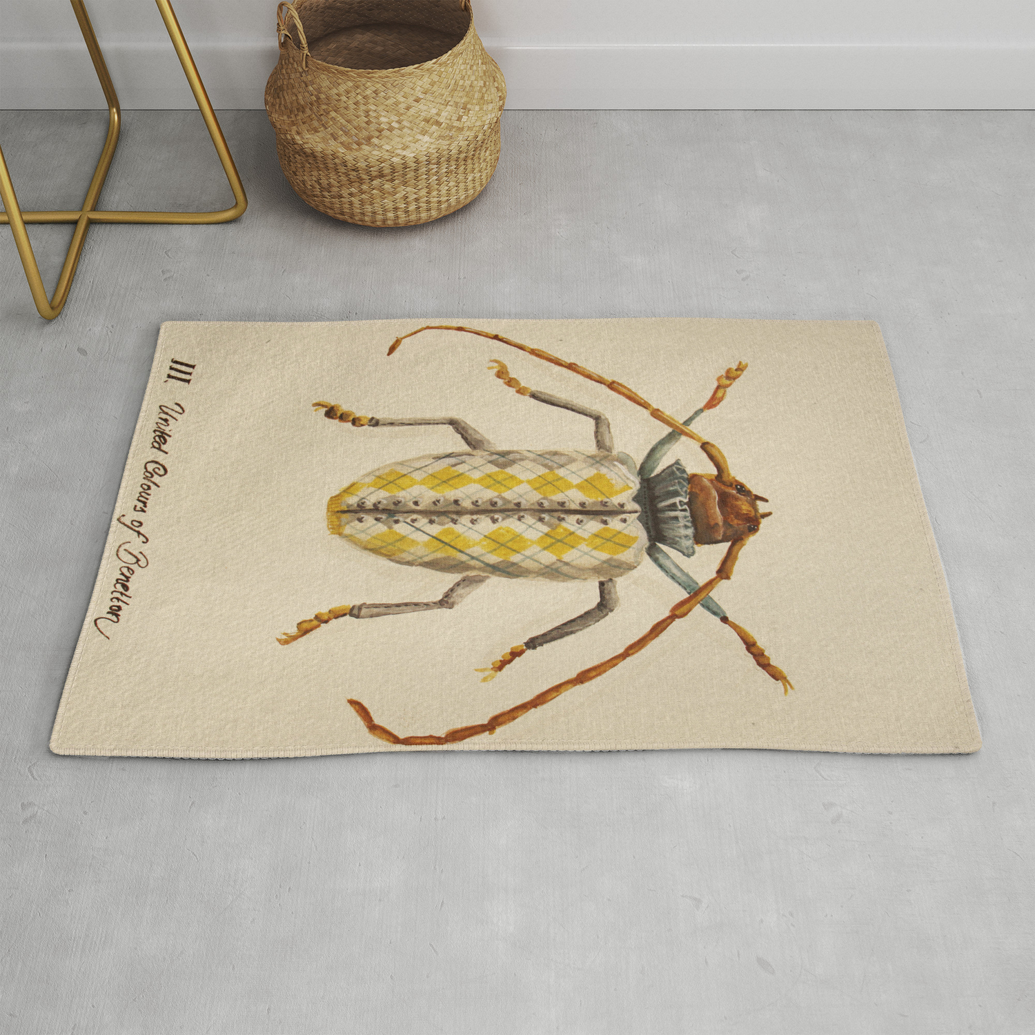 Urban Bug 3 Rug By Arjr Society6
